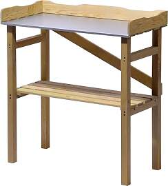 dobar® Pflanztisch | Praktischer Gärtnertisch |