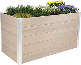 dobar® XXL WPC-Hochbeet für den Garten als