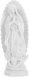 DOITOOL Maria Statue Weiße Jungfrau Maria Figur