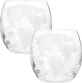 DOITOOL Rum Gläser, 2 Stück Whiskygläser