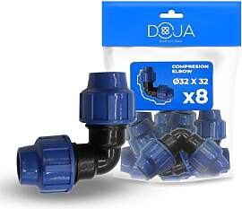 DOJA Barcelona PP Winkel 90 Grad 8er-Pack -