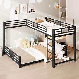 Dolamaní Etagenbett 90x200/140x200 cm Metall,