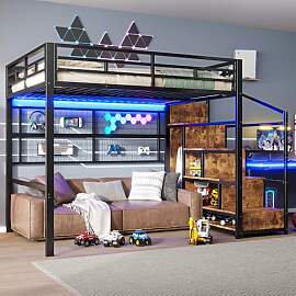 Dolamaní Hochbett Erwachsene 140x200 cm Metall