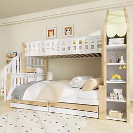 Dolamaní Kinderbett Etagenbett 90 x 200 cm+140 x