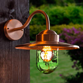 Dolce Retro Wandleuchte Kupfer mit 8W