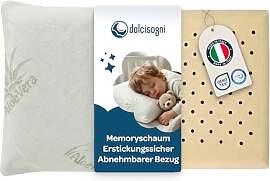DOLCI SOGNI Kinderkopfkissen ab 2 Jahre - Kissen