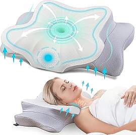 DONAMA Memory Foam Kissen ergonomisches