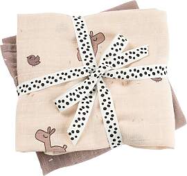 Done By Deer 2er-Pack Mullwindeln 65x65 cm
