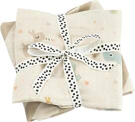 Done By Deer 2er-Pack Mullwindeln 65x65 cm