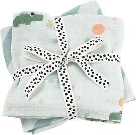 Done By Deer 2er-Pack Mullwindeln 65x65 cm