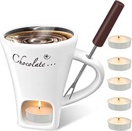 Dongcill Schokofondue Tasse, 200ml Schokoladen