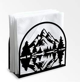 DOODLREAM Mountain Forest Dekorativer