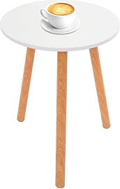 DOPBENT Beistelltisch aus Holz, Wohnzimmertisch,