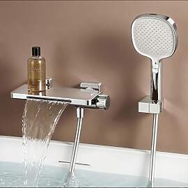 doporro Badewannenarmatur mit Handbrause,