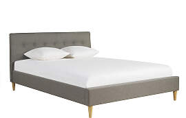 Doppelbett 160x200 cm mit Bettkopfteil aus