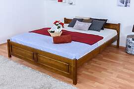 Doppelbett / Gästebett Kiefer massiv Vollholz
