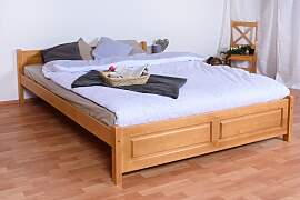 Doppelbett / Gästebett Kiefer massiv Vollholz