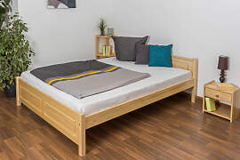 Doppelbett / Gästebett Kiefer massiv Vollholz