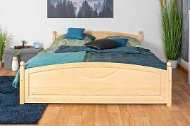Doppelbett / Gästebett Kiefer massiv Vollholz