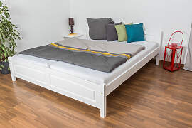 Doppelbett / Gästebett Kiefer massiv Vollholz