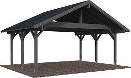 Doppelcarport PALMAKO "Robert",
