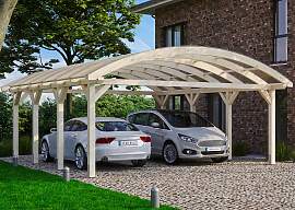 Doppelcarport SKANHOLZ "Franken", beige