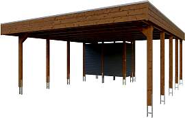 Doppelcarport SKANHOLZ "Friesland Set