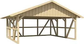 Doppelcarport SKANHOLZ "Schwarzwald",