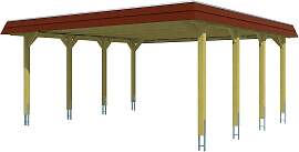 Doppelcarport SKANHOLZ "Spreewald",
