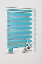 Doppelrollo K-HOME "Maringa Klemmfix"
