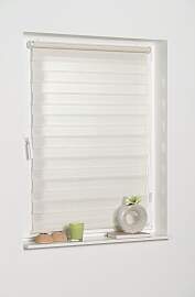 Doppelrollo K-HOME "Maringa Klemmfix"