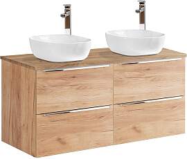 DOPPELWASCHTISCH 120.4cm April Holz