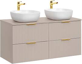 DOPPELWASCHTISCH 120.8cm Adriel Beige