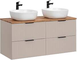 DOPPELWASCHTISCH 120.8cm Adriel Beige
