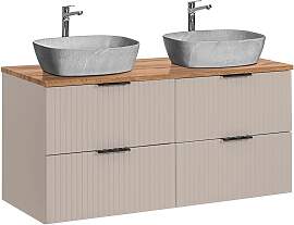 DOPPELWASCHTISCH 120.8cm Adriel Beige