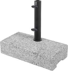 Doppler Balkonsockel Granit 25kg mit Griffmulden I 
