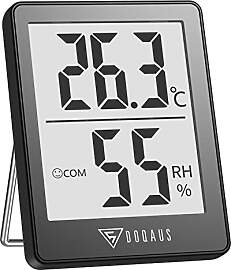 DOQAUS Thermometer Hygrometer Innen Digital
