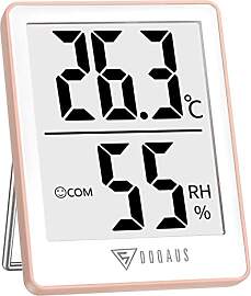 DOQAUS Thermometer Hygrometer Innen Digital