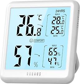 DOQAUS Thermometer Hygrometer Innen, Digitales