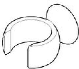 Dornbracht Gabel, HBR - 091720015-00 chrom