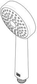Dornbracht Handbrause 1S (DB-Logo) 04121113101-00