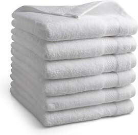 DoubleDry Premium Handtücher Set - 6 Stück 50 X