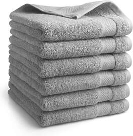 DoubleDry Premium Handtücher Set - 6 Stück 50 X