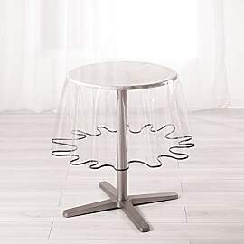 douceur d'Intérieur 180 cm, Uni, Kristall
