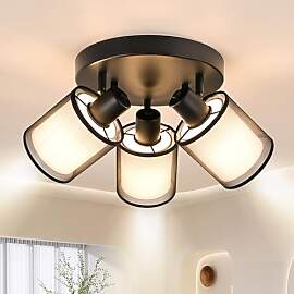 Doughelec Deckenlampe Deckenstrahler 3 Flammig