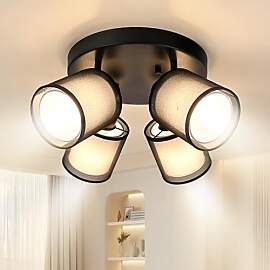 Doughelec Deckenlampe Deckenstrahler 4 Flammig