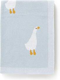 DovFanny Babydecke, 100 % Baumwolle, gestrickt,