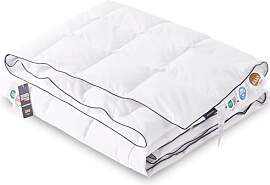 DOWNFOCUS Daunendecke Sommerdecke 200x200 mit