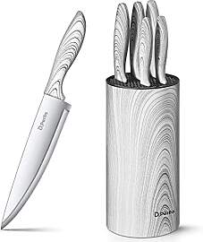 D.Perlla Messerset, 6-tlg Scharf Edelstahl