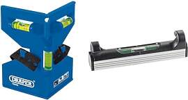 Draper 75042 Pfostenwaage, starr, Blau & kwb